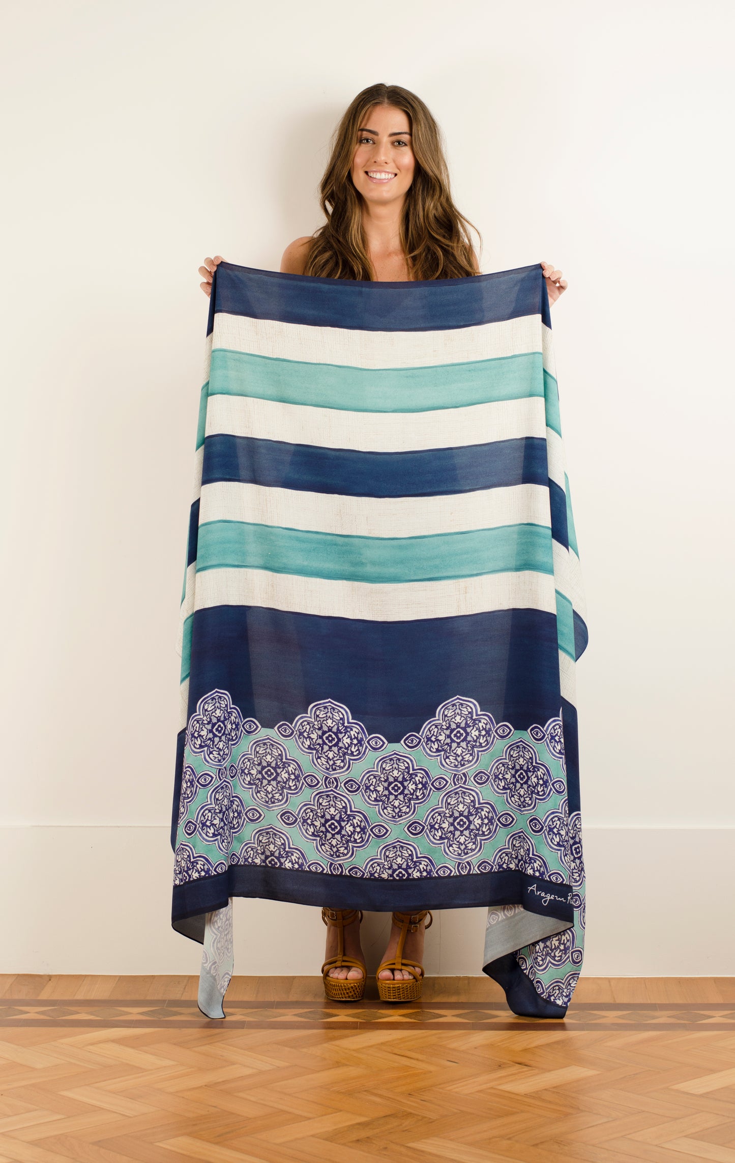 Indigo Azulejo Pareô